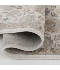 Central Oriental Erin & Ben _ Tupelo Oyster/Multi Floral 7ft.10 x 9ft.10in. Rect. Rug