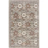Central Oriental Erin & Ben _ Tupelo Sandstone/Multi Floral 7ft.10 x 9ft.10in. Rect. Rug