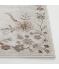 Central Oriental Erin & Ben _ Tupelo Salt Floral 7ft.10 x 9ft.10in. Rect. Rug