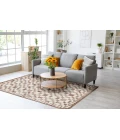 Central Oriental Erin & Ben _ Grove Almond/Lace Geometric 7ft.10 x 9ft.10in. Rect. Rug