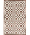 Central Oriental Erin & Ben _ Grove Clay/Lace Geometric 5ft. x 7ft.6in. Rect. Rug