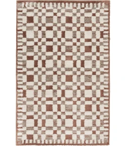 Central Oriental Erin & Ben _ Grove Clay/Lace Geometric 7ft.10 x 9ft.10in. Rect. Rug