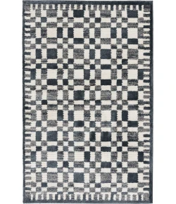 Central Oriental Erin & Ben _ Grove Denim/Lace Geometric 7ft.10 x 9ft.10in. Rect. Rug
