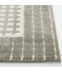 Central Oriental Erin & Ben _ Grove Sage/Lace Abstract 5ft. x 7ft.6in. Rect. Rug