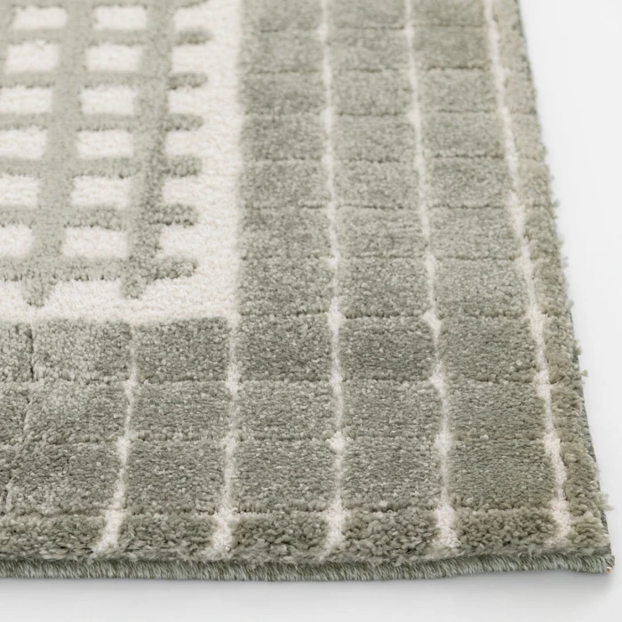 Central Oriental Erin & Ben _ Grove Sage/Lace Abstract 7ft.10 x 9ft.10in. Rect. Rug