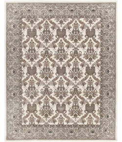 Central Oriental Clearwater Oyster Oriental/Traditional 9in. x 33in. Rect. Rug
