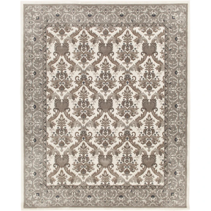 Central Oriental Clearwater Oyster Oriental/Traditional 9in. x 26in. Rect. Rug