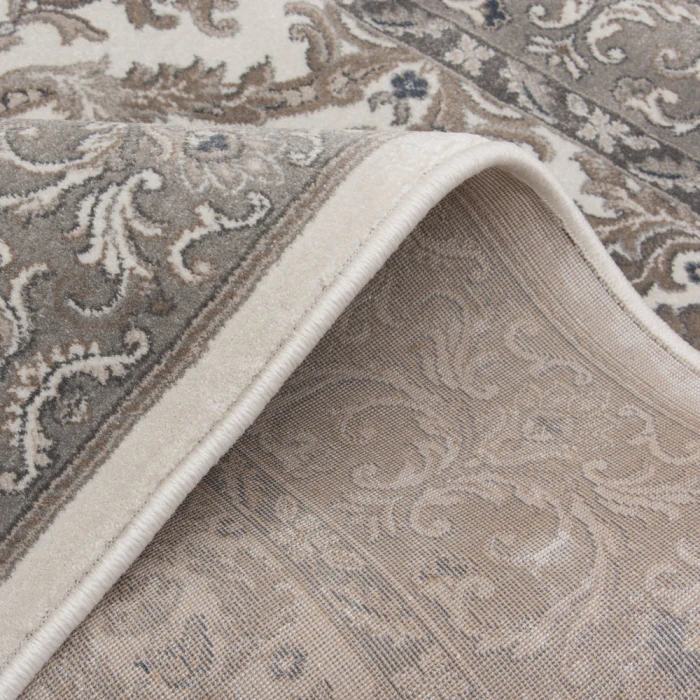 Central Oriental Clearwater Oyster Oriental/Traditional 9in. x 26in. Rect. Rug