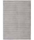 Central Oriental Fox Faux Fur Grey Solid 5ft. x 7ft. Rect. Rug