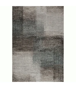 Central Oriental Structures Multi Abstract 7ft.10in. Round Rug