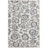 Central Oriental Heirloom Champagne/Sky Blue Floral 7ft.10in. x 9ft.10in. Rect. Rug