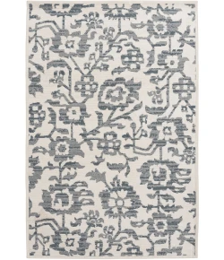 Central Oriental Heirloom Champagne/Sky Blue Floral 9ft.10in. x 12ft.10in. Rect. Rug