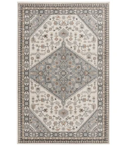 Central Oriental Heirloom Sky Blue/Champagne Moroccan 9ft.10in. x 12ft.10in. Rect. Rug