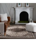 Central Oriental Heirloom Tan/Navajo White Moroccan 5ft.3 x 7ft.7in. Rect. Rug