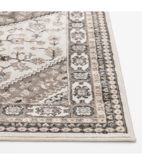 Central Oriental Heirloom Tan/Navajo White Moroccan 5ft.3 x 7ft.7in. Rect. Rug