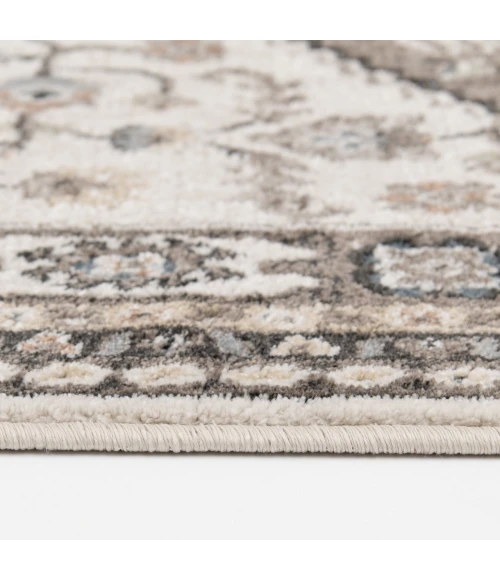 Central Oriental Heirloom Tan/Navajo White Moroccan 5ft.3 x 7ft.7in. Rect. Rug