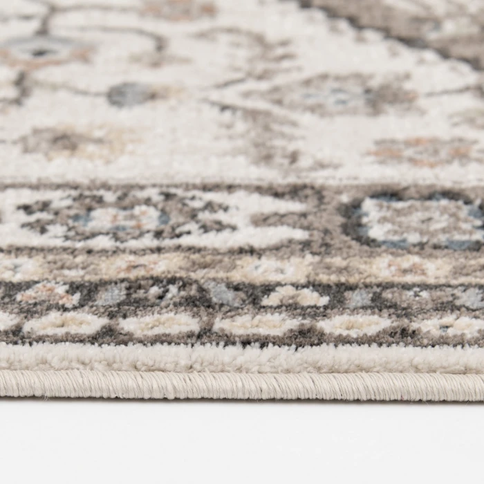 Central Oriental Heirloom Tan/Navajo White Moroccan 7ft.10in. x 9ft.10in. Rect. Rug