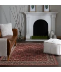 Central Oriental Heirloom Cinnabar/Abbey Moroccan 9ft.10in. x 12ft.10in. Rect. Rug