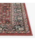 Central Oriental Heirloom Cinnabar/Abbey Moroccan 9ft.10in. x 12ft.10in. Rect. Rug