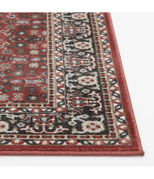 Central Oriental Heirloom Cinnabar/Abbey Moroccan 9ft.10in. x 12ft.10in. Rect. Rug
