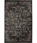 Central Oriental Heirloom black Floral 7ft.10in. x 9ft.10in. Rect. Rug