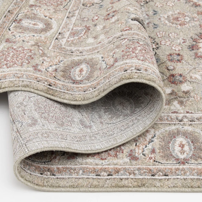 Central Oriental Heirloom Chetwode /Navajo White Moroccan 9ft.10in. x 12ft.10in. Rect. Rug