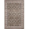 Central Oriental Heirloom Tan/Navajo White Border/Floral 5ft.3in. x 7ft.7in. Rect. Rug