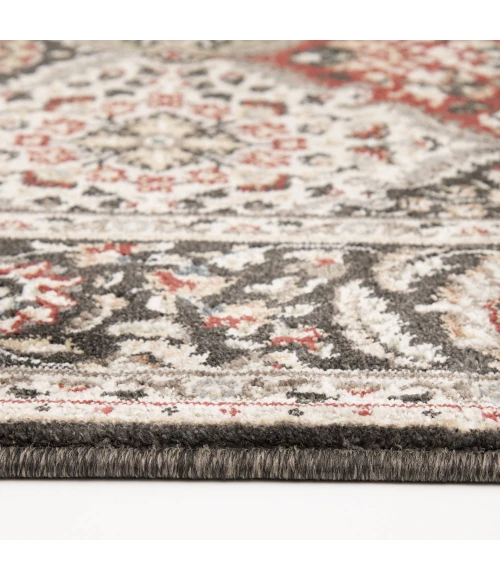 Central Oriental Heirloom Abbey/Multi Moroccan 5ft.3in. x 7ft.7in. Rect. Rug