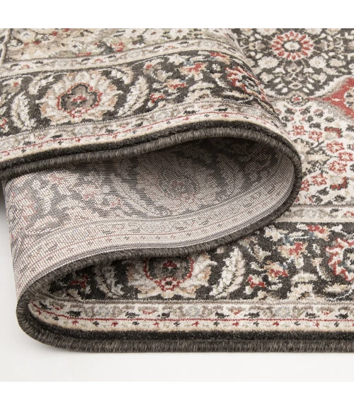 Central Oriental Heirloom Abbey/Multi Moroccan 5ft.3in. x 7ft.7in. Rect. Rug