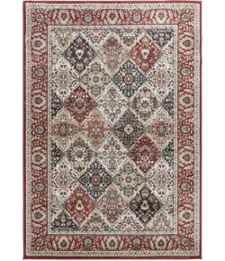 Central Oriental Heirloom Cinnabar/Multi Moroccan 9in. x 33in. Rect. Rug