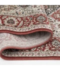 Central Oriental Heirloom Cinnabar/Multi Moroccan 5ft.3in. x 7ft.7in. Rect. Rug