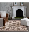 Central Oriental Heirloom Cinnabar/Blush Moroccan 9ft.10in. x 12ft.10in. Rect. Rug