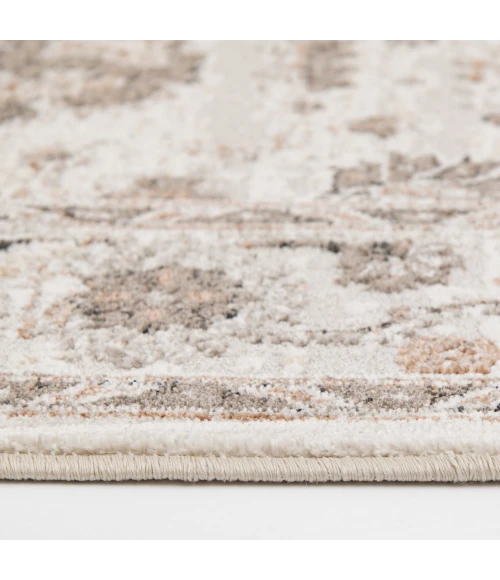 Central Oriental Heirloom Cinnabar/Blush Moroccan 9ft.10in. x 12ft.10in. Rect. Rug