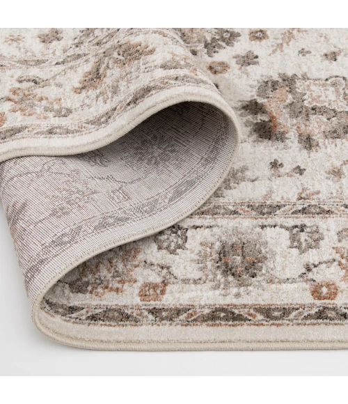 Central Oriental Heirloom Cinnabar/Blush Moroccan 9ft.10in. x 12ft.10in. Rect. Rug