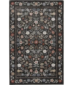Central Oriental Erin & Ben _ Rooted Abbey/Multi Floral 7ft.10 x 9ft.10in. Rect. Rug