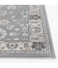 Central Oriental Erin & Ben _ Rooted Sky Blue Floral 7ft.10 x 9ft.10in. Rect. Rug