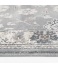 Central Oriental Erin & Ben _ Rooted Sky Blue Floral 7ft.10 x 9ft.10in. Rect. Rug