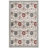 Central Oriental Erin & Ben _ Rooted Champagne/Multi  Floral 7ft.10 x 9ft.10in. Rect. Rug