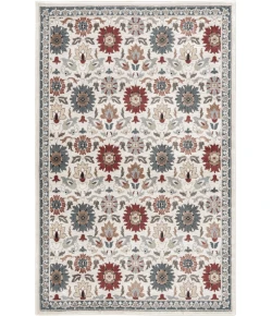Central Oriental Erin & Ben _ Rooted Champagne/Multi  Floral 7ft.10 x 9ft.10in. Rect. Rug