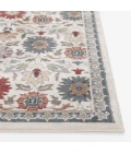 Central Oriental Erin & Ben _ Rooted Champagne/Multi  Floral 7ft.10 x 9ft.10in. Rect. Rug