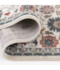Central Oriental Erin & Ben _ Rooted Champagne/Multi  Floral 7ft.10 x 9ft.10in. Rect. Rug