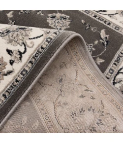 Central Oriental Clearwater Dove Border/Floral 7ft.3in. x 10ft.10in. Rect. Rug