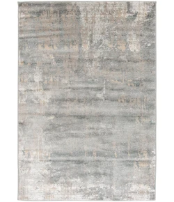 Central Oriental Landscape Harbor/Salt Abstract 7ft.10in. x 10ft.10in. Rect. Rug