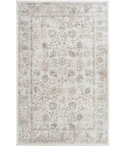 Central Oriental Landscape Shell/Sandstone Floral 5ft. x 7ft.6in. Rect. Rug