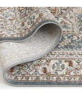 Central Oriental Landscape Harbor/Canyon Rose Moroccan 5ft. x 7ft.6in. Rect. Rug