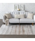 Central Oriental Landscape Mocha/Sand Abstract 5ft. x 7ft.6in. Rect. Rug