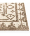 Central Oriental Lowell Cream/Beige Moroccan 5ft. x 7ft. Rect. Rug