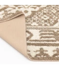 Central Oriental Lowell Cream/Beige Moroccan 5ft. x 7ft. Rect. Rug