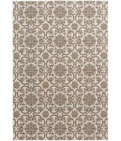 Central Oriental Colourscape Multi/Ecru Abstract 5ft.3in. x 7ft.3in. Rect. Rug