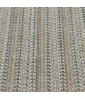 Central Oriental Colourscape Green/Ecru Stripe 7ft.10in. x 9ft.10in. Rect. Rug